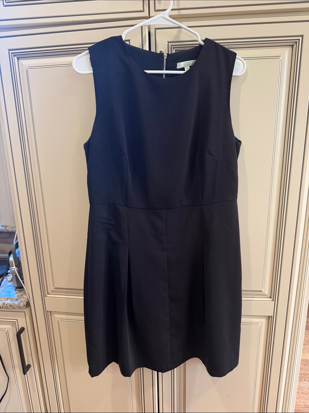 Jade Classic Black Sleeveless Shift Dress
